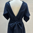 Load image into Gallery viewer, Blonde & Wise Wendy Dress With Waterfall Sleeves - Navy
