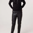 Load image into Gallery viewer, Diamante Ditsy Floral Round Neck Jumper - Black