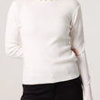 Load image into Gallery viewer, Diamante High Neck Jumper - Ivory