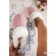 Load image into Gallery viewer, Faux Fur Lined Slip On Slipper - Pink