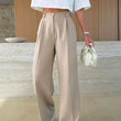 Load image into Gallery viewer, Kym Pocket Detail Wide Leg Trousers - Stone