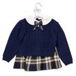 Load image into Gallery viewer, Girls True Knit Jumper & Skirt - Navy