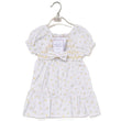 Load image into Gallery viewer, Girls Smocked Panel Dress & Bobble - Yellow