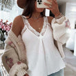 Load image into Gallery viewer, Ruby Cotton Guaze Style Lace Camisole - Ivory