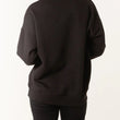 Load image into Gallery viewer, Sequin Animal Print Bow Sweatshirt - Black