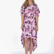Load image into Gallery viewer, Blonde & Wise Wendy Dress With Waterfall Sleeves - Somerset Floral