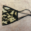 Load image into Gallery viewer, Animal Print Face Covering - Black/Cream