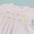 Load image into Gallery viewer, Baby Girls Lined Dress With Embroidery Detail - Pink
