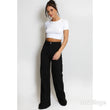 Load image into Gallery viewer, Denim High Waist Jeans - Black
