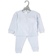 Load image into Gallery viewer, Baby Boys Brushed Rib Sweatshirt &amp; Joggers - Sky
