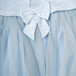 Load image into Gallery viewer, Baby Girls Mock Bolero Mesh Skirt Dress - Blue
