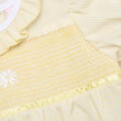 Load image into Gallery viewer, Baby Girls Smocked Romper - Yellow
