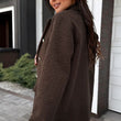 Load image into Gallery viewer, Arla Boucle Blend Blazer Coat - Dark Brown
