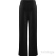 Load image into Gallery viewer, Pin Tuck High Waist Wide Leg Trousers - Black

