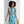 Load image into Gallery viewer, Sleeveless Twist Front Maxi Dress - Blue Leopard
