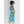 Load image into Gallery viewer, Sleeveless Twist Front Maxi Dress - Blue Leopard
