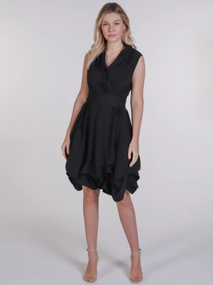 Blonde & Wise Trench Dress - Black