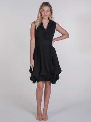 Blonde & Wise Trench Dress - Black