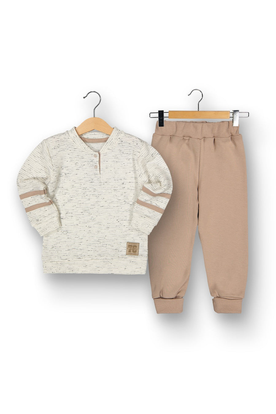 Boys 2 Piece 'Original 76' Tracksuit - Beige