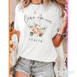 Load image into Gallery viewer, Ciao Amore Italia Graphic Printed T-Shirt - Ivory
