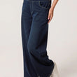 Load image into Gallery viewer, Elasticated Waistband Wide Leg Jeans - Indigo

