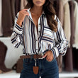 Load image into Gallery viewer, Elora Striped Shirt - Ivory
