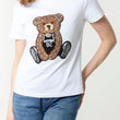 Load image into Gallery viewer, Embellished Teddy Bear T-Shirt - White

