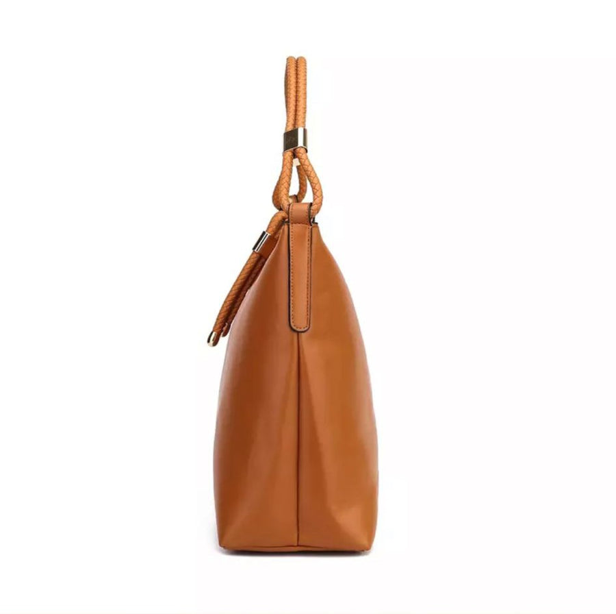 Grab Shoulder Bag - Tan