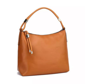 Grab Shoulder Bag - Tan