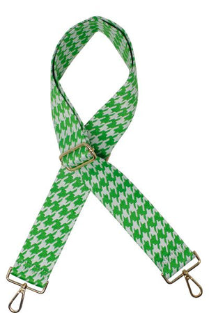 Houndstooth Strap - Green