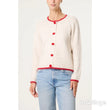 Load image into Gallery viewer, Knitted Heart Shape Button Cardigan - Beige

