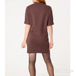 Load image into Gallery viewer, Leopard Print Tie Dress - Chocolate
