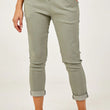 Load image into Gallery viewer, Magic Plain Super Stretch Crushed Trouser - Khaki
