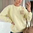 Load image into Gallery viewer, Maris Oversized Embellished Pocket Sweatshirt - Yellow
