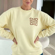 Load image into Gallery viewer, Maris Oversized Embellished Pocket Sweatshirt - Yellow
