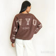 Load image into Gallery viewer, New York Applique Sweatshirt - Beige

