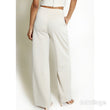 Load image into Gallery viewer, Pin Tuck High Waist Wide Leg Trousers - Beige

