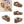 Load image into Gallery viewer, Platform Faux Suede Lace Up Gum Sole Trainers - Leopard
