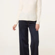 Load image into Gallery viewer, Rib High Neck Jumper - Cream
