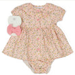 Load image into Gallery viewer, Baby Girls All Over Print Dress, Pants &amp; Headband - Floral
