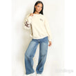 Load image into Gallery viewer, New York Applique Sweatshirt - Beige
