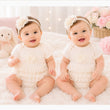Load image into Gallery viewer, Baby Girls Rara Romper &amp; Headband - Ivory
