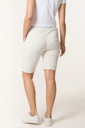 Magic Non-Crush Drawstring Shorts - Beige
