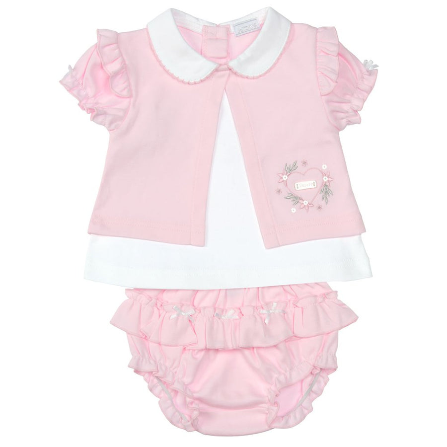 Baby Girls Jam Pant Outfit - Pink
