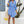 Load image into Gallery viewer, Rosalie Cotton Gauze Style Tie Up Dress - Blue
