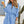 Load image into Gallery viewer, Rosalie Cotton Gauze Style Tie Up Dress - Blue
