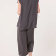 Load image into Gallery viewer, Ruffle Sleeve Top/Culotte Trouser Set - Mocha
