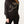 Load image into Gallery viewer, Sequin Animal Print Bow Sweatshirt - Black
