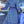 Load image into Gallery viewer, Skylar Ditsy Print Side Slit Midaxi - Blue
