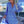 Load image into Gallery viewer, Skylar Ditsy Print Side Slit Midaxi - Blue
